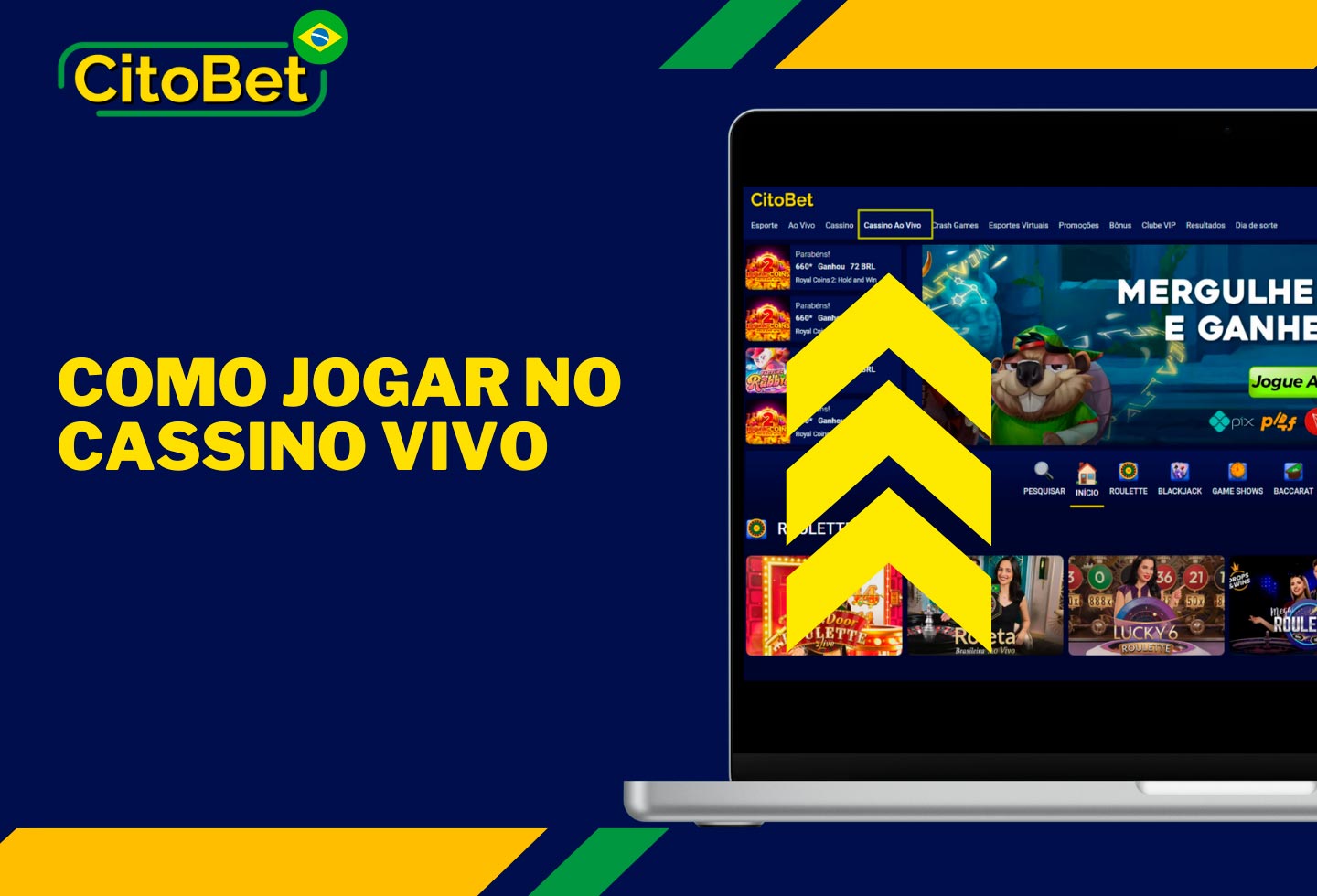 Aprenda como jogar no Citobet cassino vivo e tenha uma experiência incrível