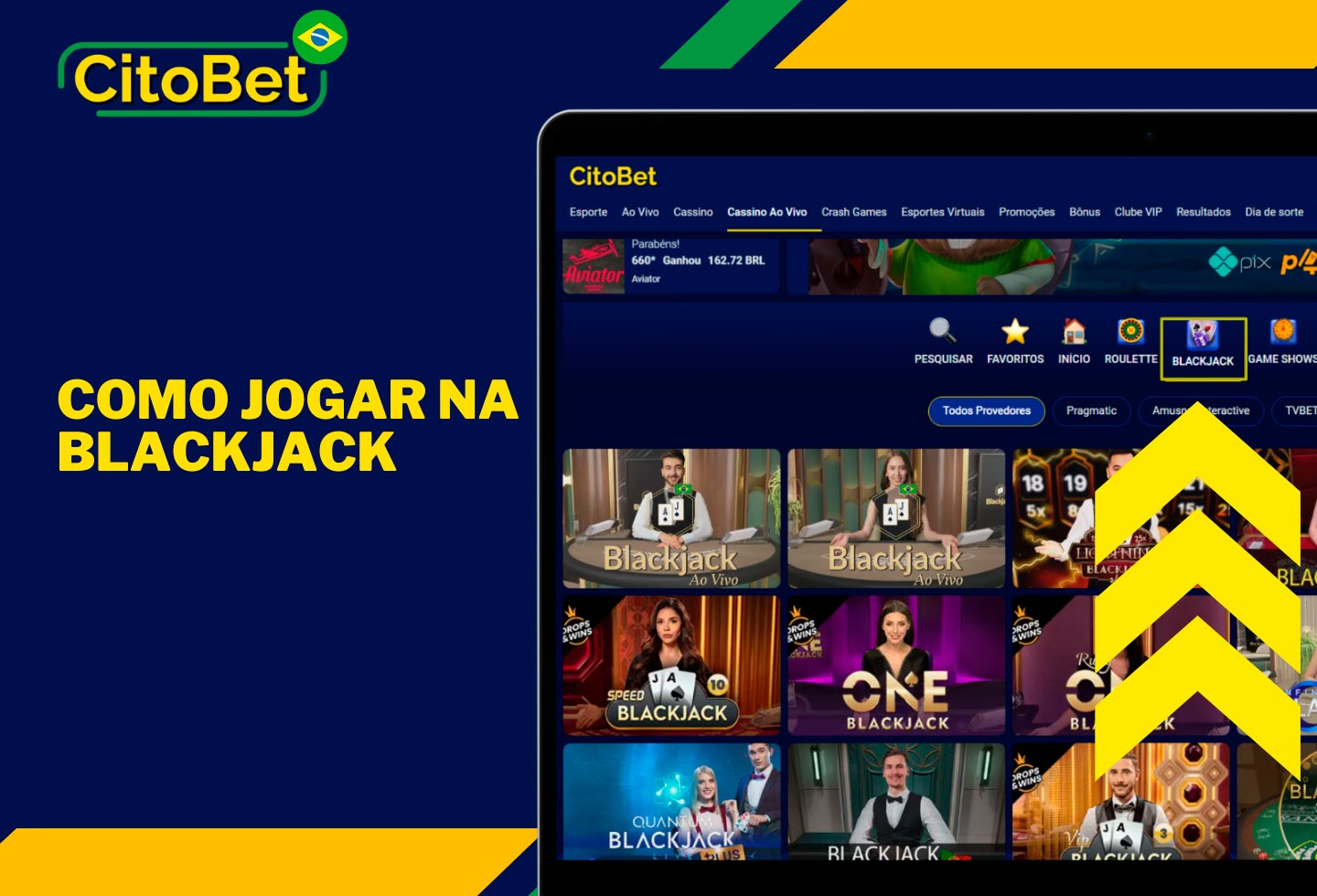 Jogue agora no Citobet blackjack e aumente suas chances de ganhar