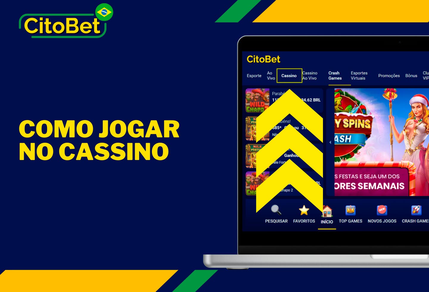 Jogue e Ganhe Grande no Citobet Casino